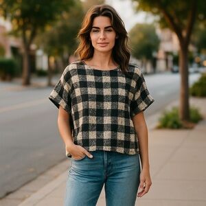 ISLE by Melis Kazan. Top. Size Large